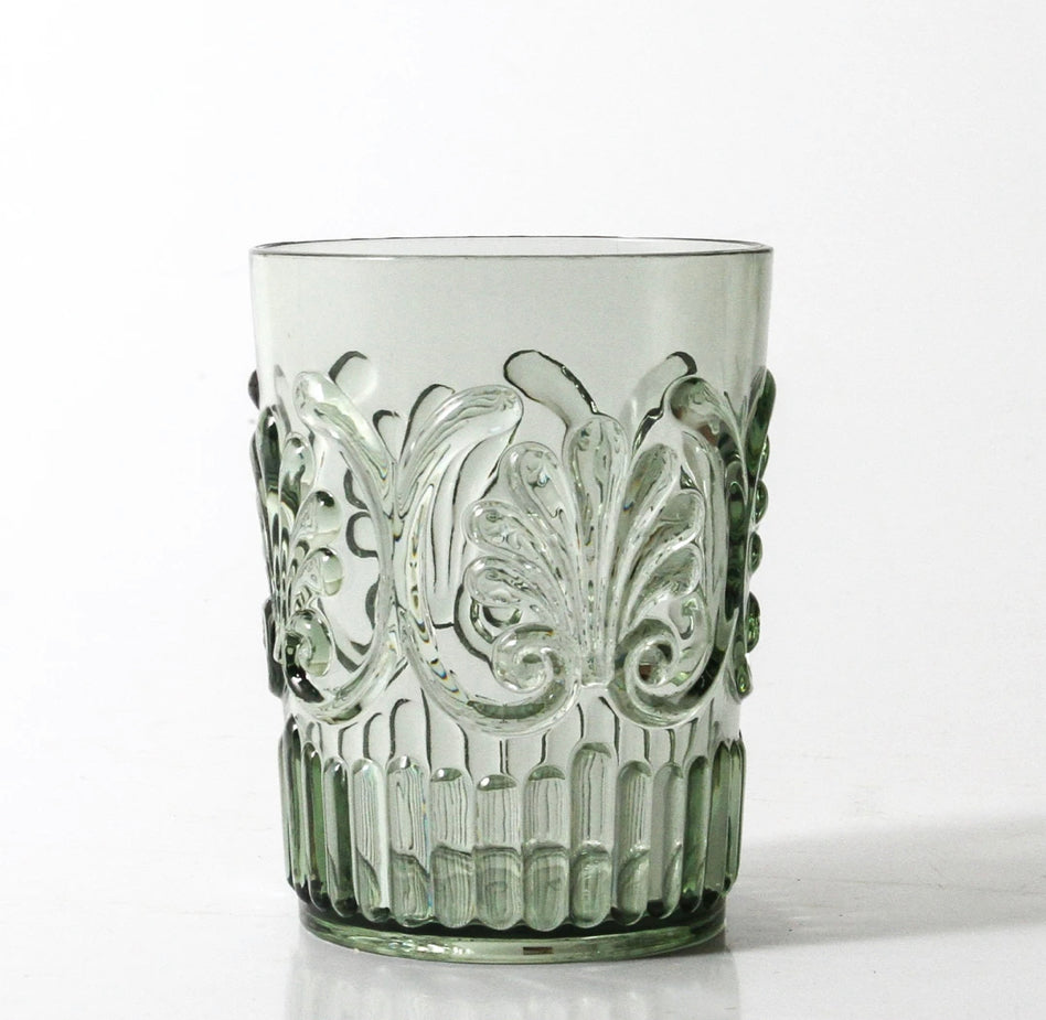 We pride ourselves on giving each customer who comes into our store as if  they are family. Helping people to find the Acrylic Scallop TUMBLER - SAGE  GREEN SET OF 4 Indi